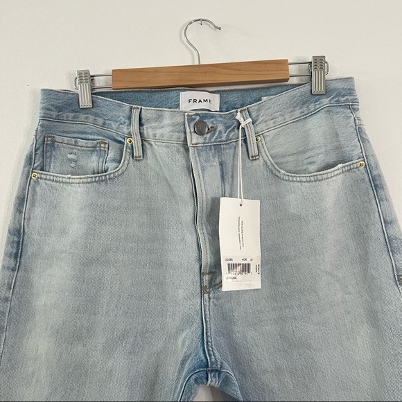 FRAME Le Original Distressed High Waisted Jeans - Picture 7 of 12